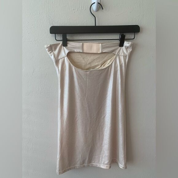 Intimately Free People silver sleeveless tank blouse size XS‎ - Picture 3 of 9